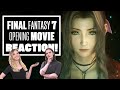 Final Fantasy 7 Remake Opening Movie Reaction - FF7 Remake First Five Minutes!
