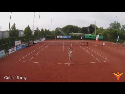 Slamstox College Tennis Showcase 2023 - Mirthe de Bresser vs. Schuyler Langley