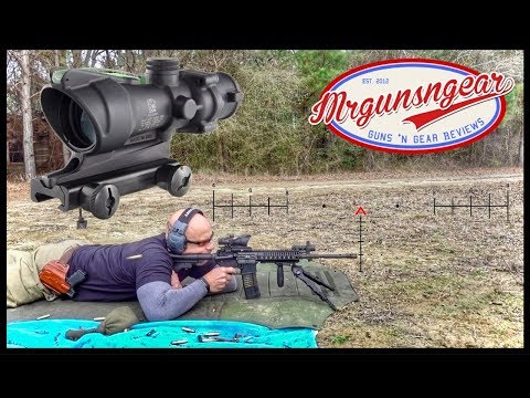 Trijicon ACOG 4x32 M150 Rifle Combat Optic Scope - OpticsPlanet.com