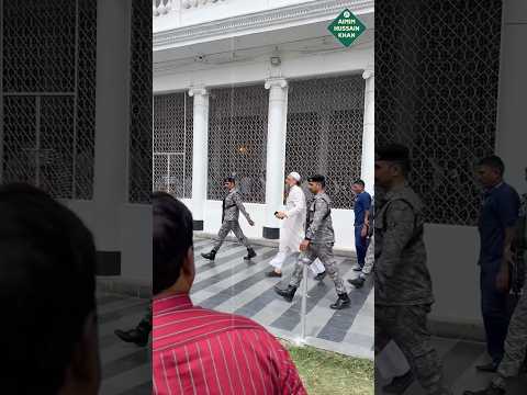 Dilan Teer Bija | Asaduddin Owaisi With High Tight Security At Darussalam.