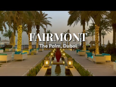 Fairmont The Palm, Dubai Luxury Hotel Tour | Beachfront | Palm Jumeirah