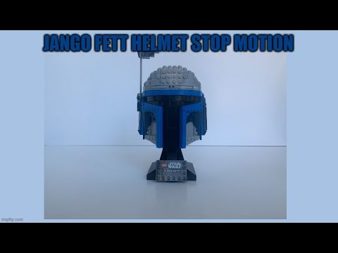 Jango Fett Helmet Stop Motion Build