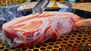 강남에서 가장 비싼 돼지고기집에 혁이형 모시고 평가해봤습니다. feat.피식대학