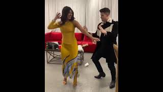 Priyanka Chopra with Nick jonas Dance video❤❤ || #nickjonas #priyankachopra #youtubeshorts #dance