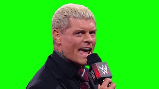 Cody Rhodes "LDS: little dick syndrome" green screen