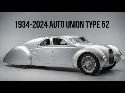 1934-2024 Auto Union Type 52 Schnellsportwagen