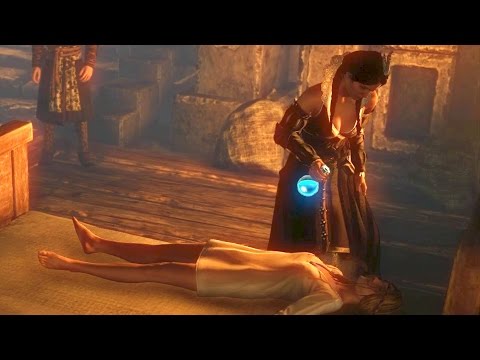 Philippa Eilhart Cures Saskia (Witcher 2 | Geralt in Vergen)