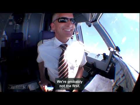 Swiss A340 | Cruise over Middle East | PilotsEye.TV