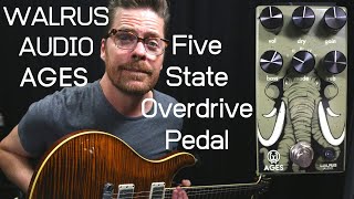 Video thumbnail for Walrus Audio Ages Five-State Overdrive Pedal by Shawn Tubbs