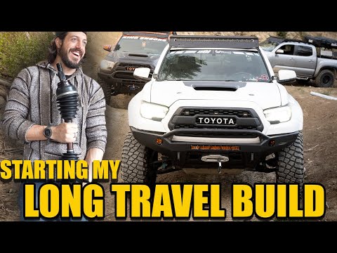 Toyota Tacoma Long Travel build starts now! Check out these new parts 🔥