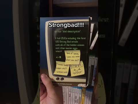 Strongbad dvd set (homestar runner)