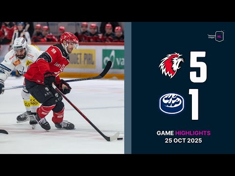 Lausanne HC vs. HC Ambri Piotta - Game Highlights