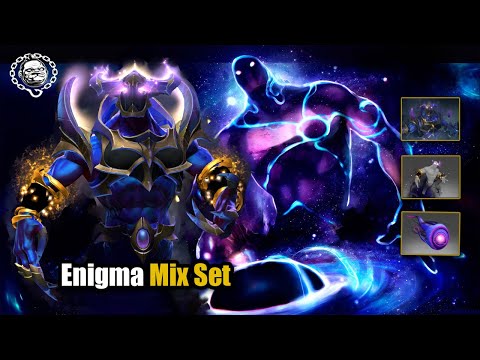 Dota 2 Enigma Best Mix Set Astral Terminus + World Chasm Artifact + Geodesic Eidolon