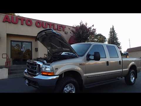 2000 F250 Lariat 4X4 6.8L V10 video overview and walk around.