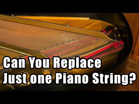 Can You Replace Just one Piano String?