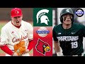 Michigan State Vs 8 Louisville Game 3 2026 College Baseball Highlights