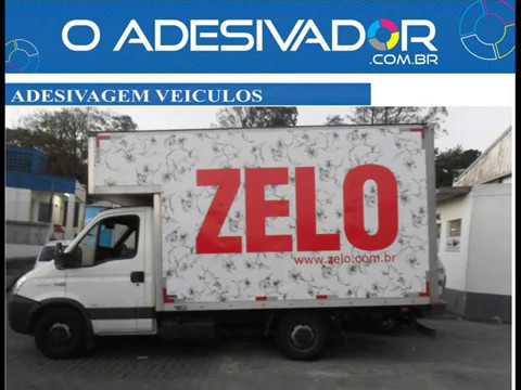 adesivagem de caminhão zelo  adesivo envelopamento