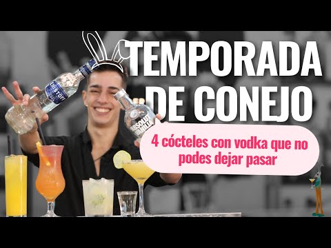 ¡4 Cocteles que NO TE PODES PERDER con VODKA! 🍹