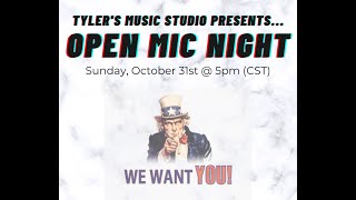 Fall 2021 Virtual Open Mic Night