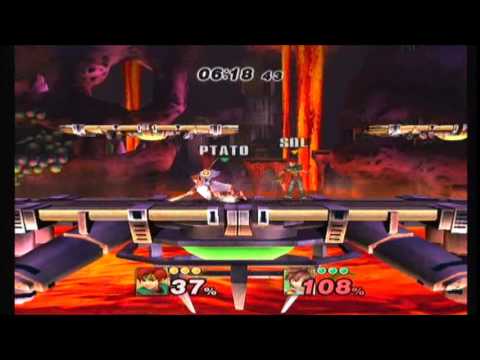 Sol XIV (Roy) vs Dark P0tat0 (Pit) - Project M 3.5
