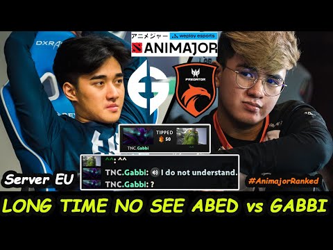 EG Abed Tiny A-GOD vs TNC Gabbi Spectre Monster Carry -  Animajor Ranked Server EU Dota 2