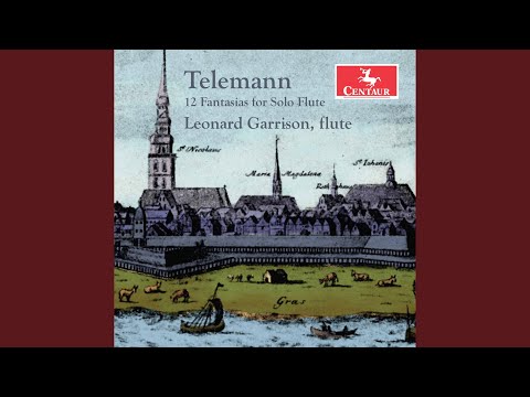 12 Fantasias for Flute: No. 2 in A Minor, TWV 40:3