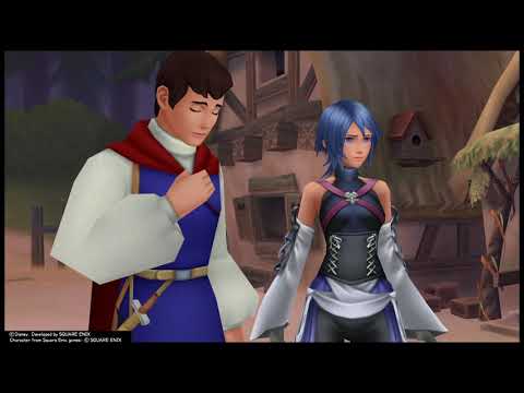 Aqua - Dwarf Woodlands - The Waking Journey | Kingdom Hearts Birth By Sleep Final Mix HD Cutscenes