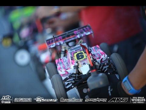 2016 IFMAR 1/8 Nitro Buggy Worlds - Free Practice driver catch up