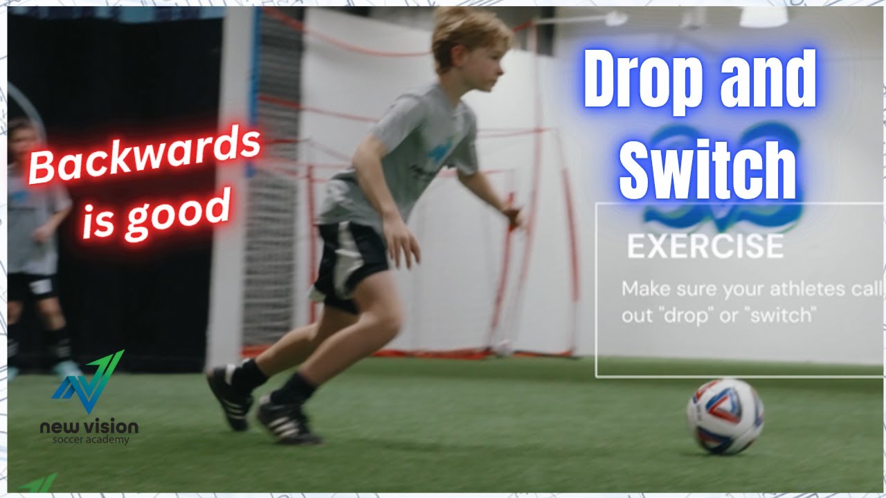 Drop and Switch – Passing Sequence | Blueprint Soccer Instruction – Phase 1, Step 13