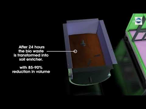 Organic Waste Composting Machine