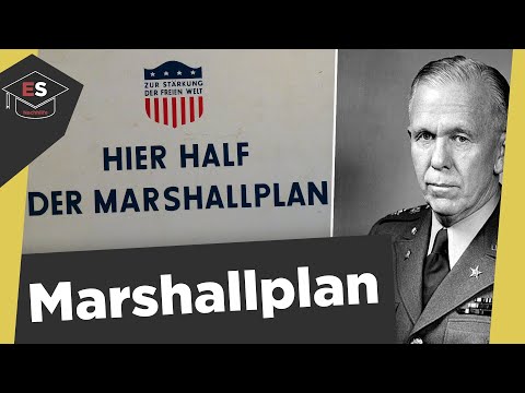 Marshall Plan simply explained - Importance of the USA - How to succeed in reconstruction - Marsh...