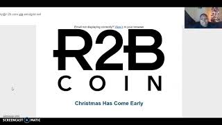 r2b  DOUBLE CHRISTMAS COINS thru Jan 20181 be part of this great family