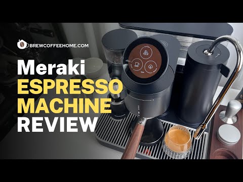 Meraki Espresso Machine Review  & Walkthrough | Dual Boiler, Rotary Pump, Grind & Brew by Weight
