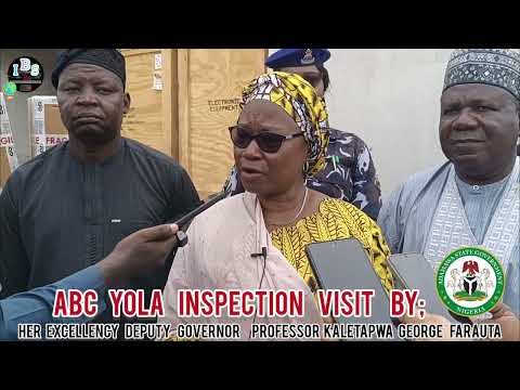ABC YOLA NEWS INSPECTION VISIT