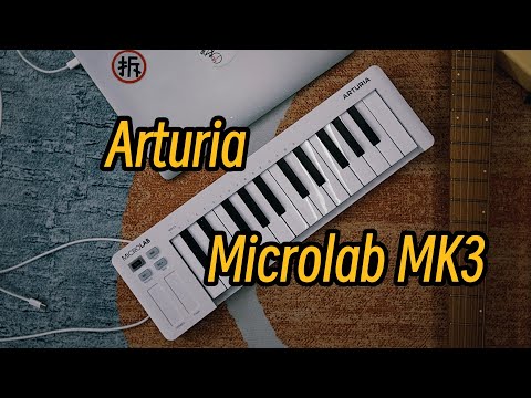 Демонстрация MIDI-клавиатуры Arturia MicroLab mk3