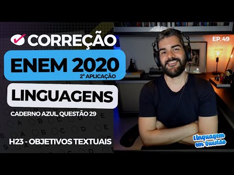 ENEM 2020 2ª aplicação: Diário Oficial on-line (H23 | Objetivos textuais | Caderno azul, 29) #49