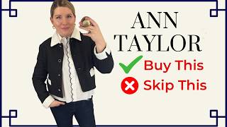 What's Actually Worth Buying From the Ann Taylor 2026 Summer Sale | Honest Try On and Review