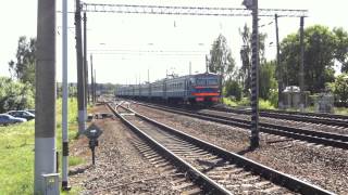preview picture of video '[БЧ] Беларуская чыгунка - Belarussian railways Minsk Suburban train to...'