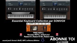 Video thumbnail for ESSENTIAL KEYBOARD COLLECTION PAR SONIVOX by ABC du Beatmaking
