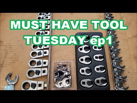 MUST HAVE TOOL TUESDAY Ep1  Crowfoot wrenches       crowsfeet crowsfoot