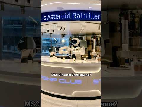 Thumbnail for Robot Bartender Serving Drinks in Style #CruiseLife #RobotBar #shorts