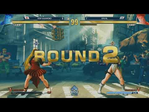 EVO JAPAN 2018 SFV:AE GGP|Kazunoko(Cammy) vs UYU|NL(Cammy)