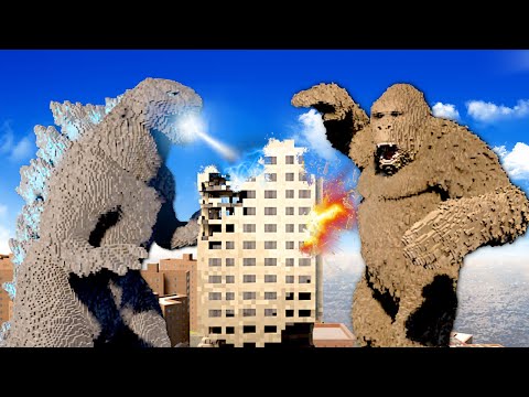 GODZILLA vs KING KONG in Teardown?!