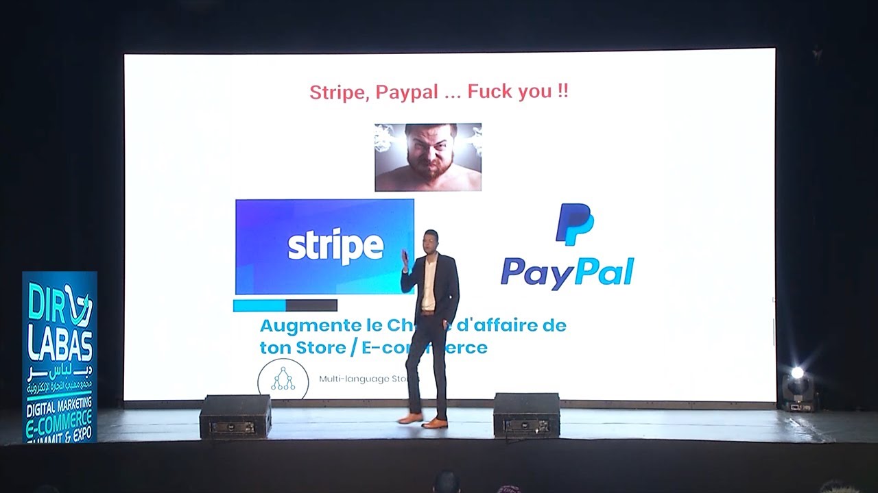 36. Salah Eddine Mimouni, Presentation de Solutions de Paiements par Internet à Dir Labas Expo.