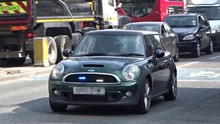 3x Unmarked Police Cars Responding London