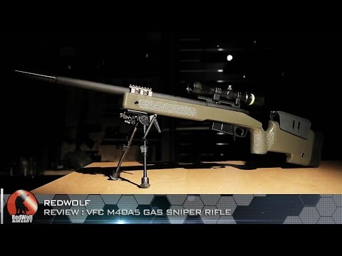 VFC M40A5 Gas Sniper Rifle - RedWolf Airsoft RWTV