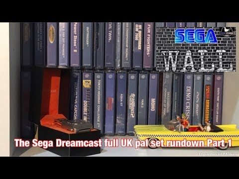 Sega Wall - The Sega Dreamcast Full UK Pal set Rundown part 1- Sega Zombie