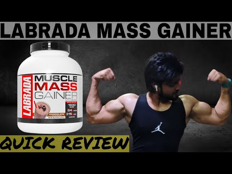 Chocolate labrada muscle mass gainer 3kg