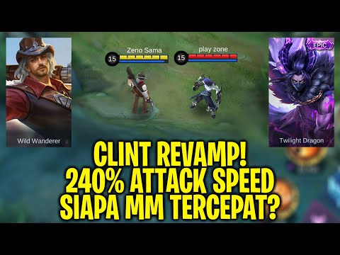 Clint Vs Moskov - Full Attack Speed - Mobile Legends