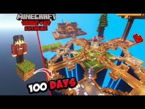 Epic 100 Day Hardcore Minecraft Challenge Hindi